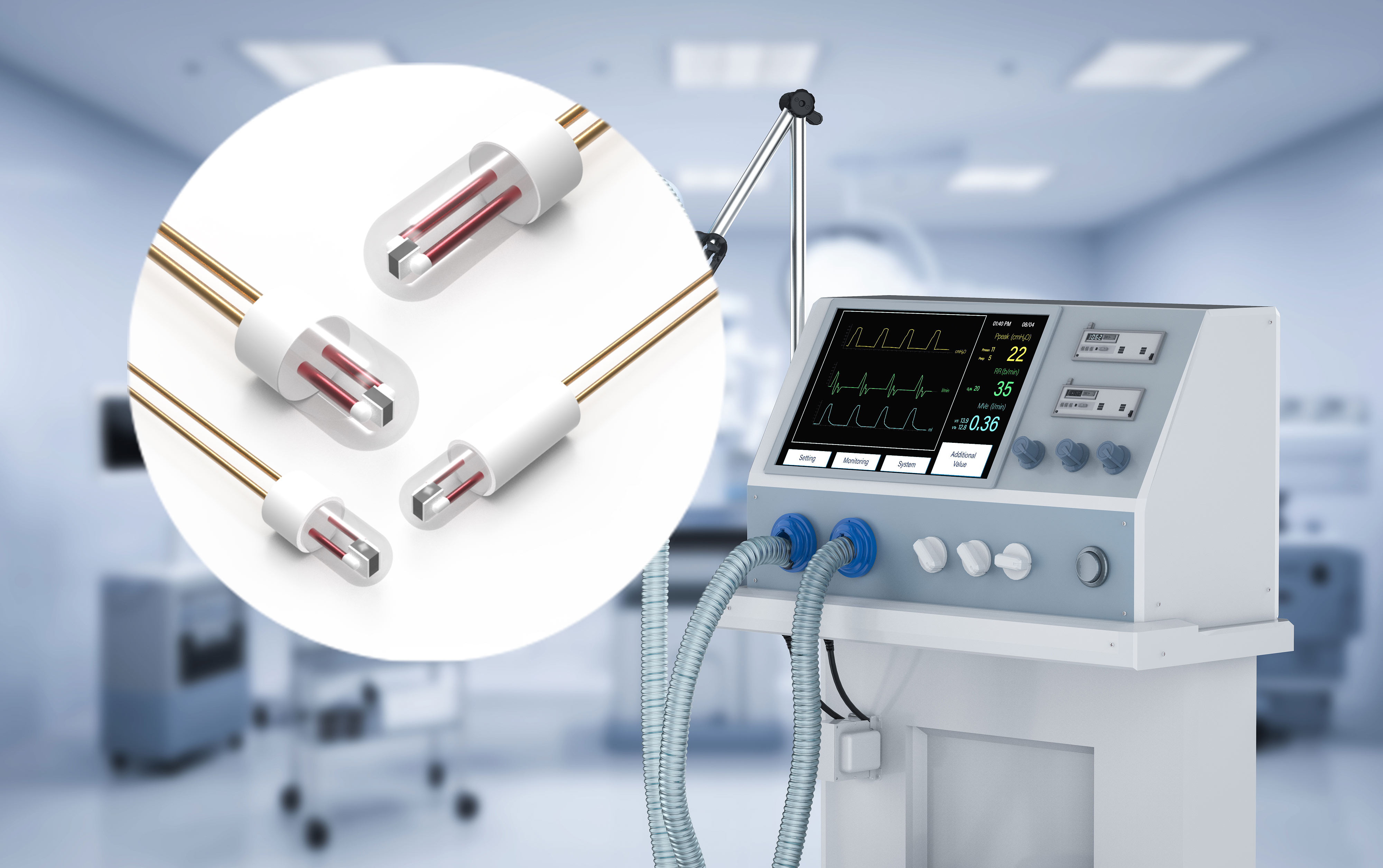 呼吸机稳定运行的隐藏功臣！ ​