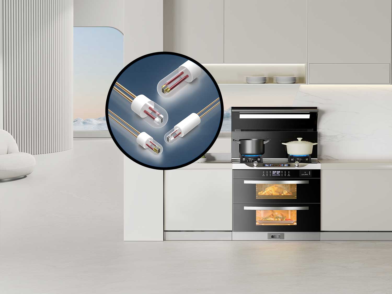 集成灶温控核心升级：以硬核性能重构安全与耐用边界